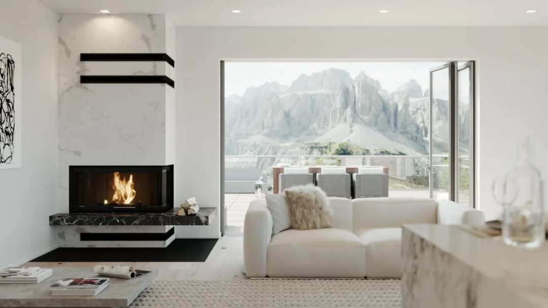 Czym obłożyć kominek w salonie, aby uniknąć błędów w aranżacji?