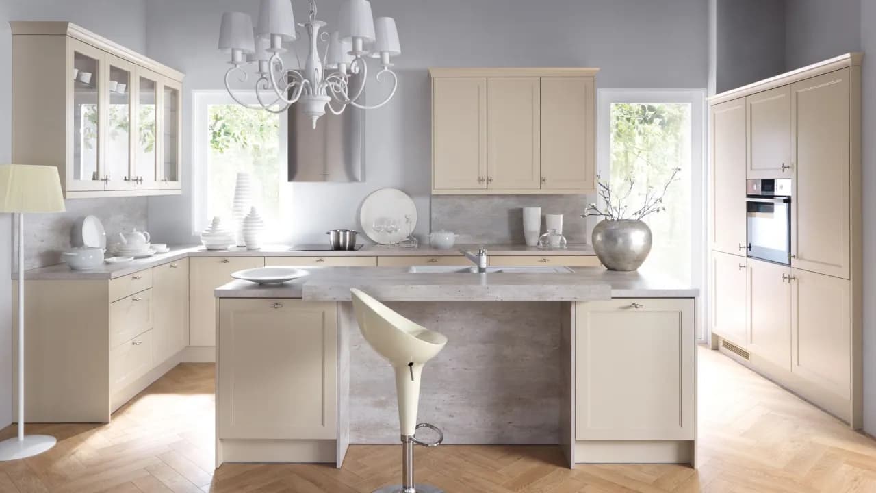 Beżowa kuchnia jakie dodatki, aby uniknąć nudnego wnętrza