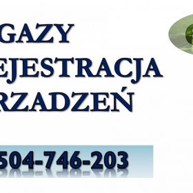 Zgłoszenie do CRO, fgazy, cena, tel. 504-746-203. Centralny Rejestr Operatorów, pomoc, obsługa firmy