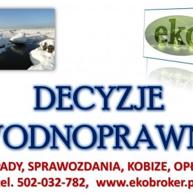 Cena pozwolenie wodnoprawne, tel. 504-746-203. Sporządzenie operatu wodnoprawnego., Operat wodnopraw