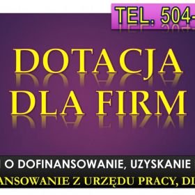 Dotacje na szkolenia, tel. 504-746-203, dla pracownika, dofinansowanie, wniosek, stanowisko pracy,