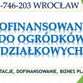 Dofinansowanie do ogródków działkowych, dotacje, ogródki działkowe, dotacja z uni europejskiej,pomoc