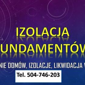 Osuszenie domu, cennik usługi, tel. 504-746-203. Usunięcie wilgoci z budynku po zalaniu.