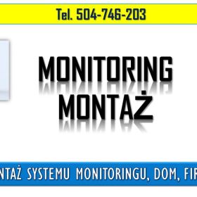 Ile kosztuje zestaw. Monitoring terenu, domu, tel. 504-746-203. Montaż kamer ochrony.  