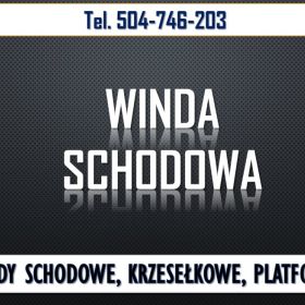 Winda schodowa dla seniora, tel. 504-746-203, cena i montaż. Krzesło schochodowe dla osób starszych.