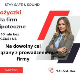 SZYBKA POZYCZKA POD ZASTAW NIERUCHOMOSCI BEZ BIK